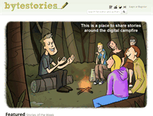 Tablet Screenshot of bytestories.com